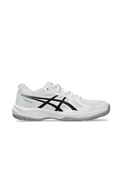 Asics Upcourt 6 Gs Youth Volleyball Shoes 1074A045-101 White