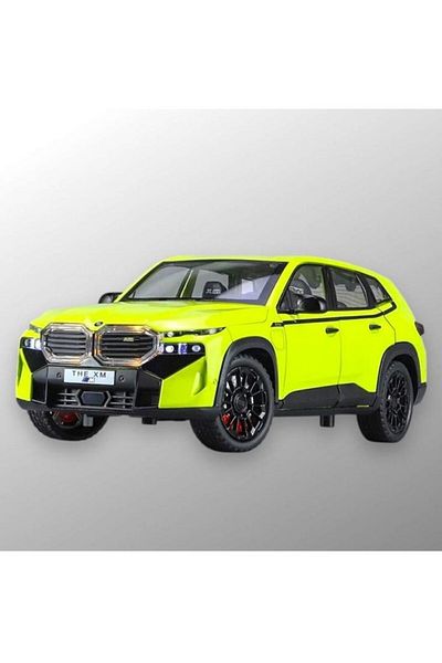 BaoBao BMW XM M Sport model car scale 1:24 phosphorescent green lights sounds BAOBAO