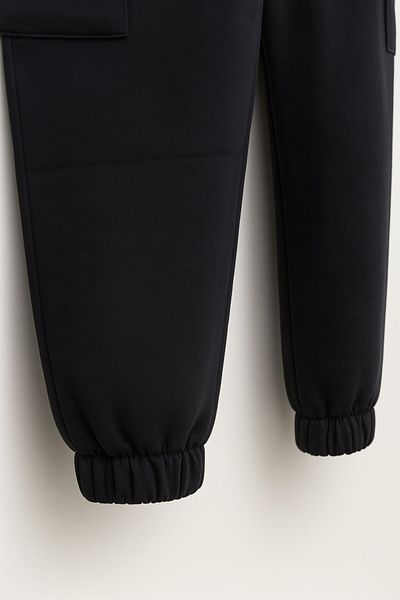voyyo kids baby Pantaloni de sport Jogger din bumbac pentru băieți – cu buzunare cargo și șnur |   Partea de jos sport confortabilă pentru școală