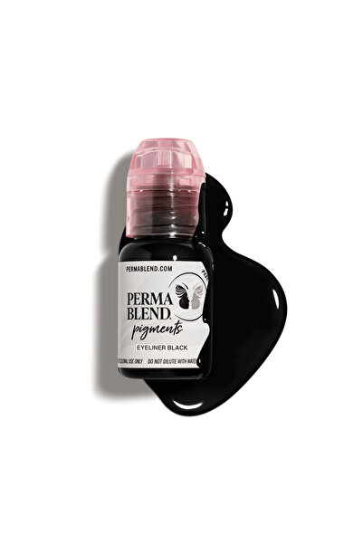 Perma Blend - Eyeliner Black 15 ml - Göz Kapağı Renklendirme Boyası