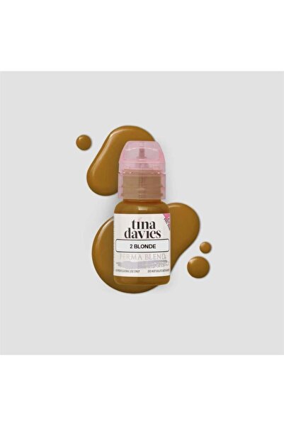 Perma Blend صبغة الحواجب الدائمة بلون أشقر من تينا ديفيز، 15 مل