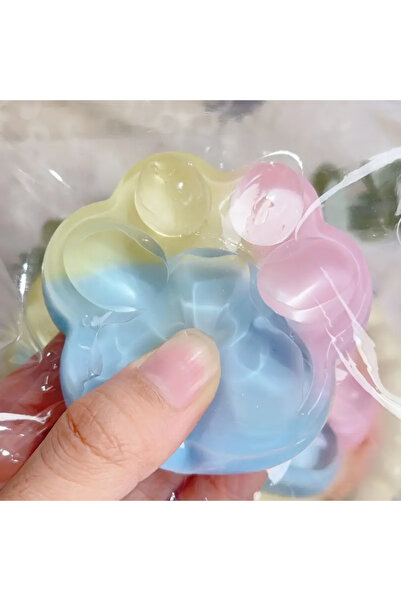 Halımax Kedi patisi Sukuşi Squishy Stres Oyuncağı Yumuşacık Jel Oyuncak Sevimli Sıkıştırma Oyuncak