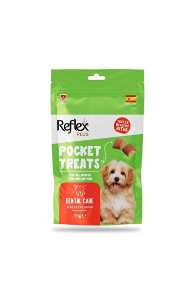 Reflex Plus Pocket Treats Ağız Ve Diş Sağlığı Için Köpek Ödül Maması 70 gr