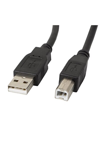 Lanberg USB 2.0 printer cable, 42866, length 100 cm, USB-A male to USB-B male, black