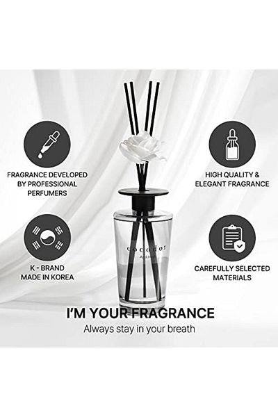 cocod'or White Flower Reed Diffuser - April Breeze