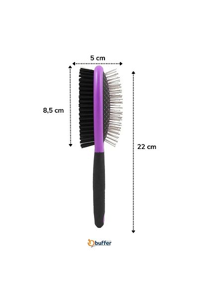yenitoptan Multi-Purpose Double Sided Easy Pet Cat Dog Cleaning Pet Brush