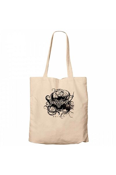 Z zepplin Borknagar Origin Cream Zippered Cloth Bag Gabardine