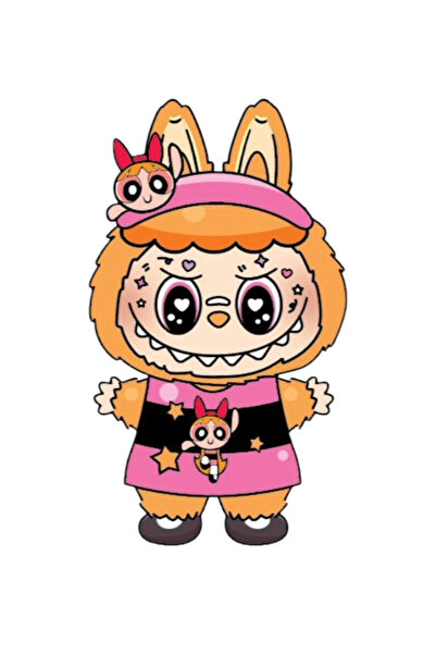 Ingift Sticker UV DTF Labubu 8 x 6 cm