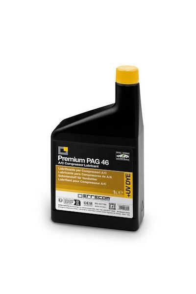 ERRECOM Ulei UV PAG 46 pentru sisteme de aer condiționat auto, 1 L - Errecom