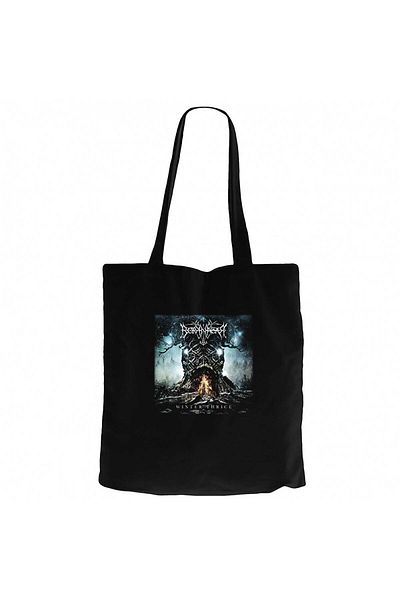 Z zepplin Borknagar Winter Thrice Black Zippered Cloth Bag Gabardine