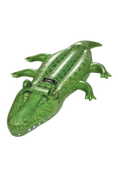 BESTWAY Inflatable Crocodile Ride-On Swim Ring 26-41011G