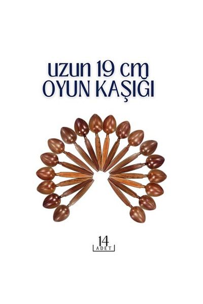 MBB ETİCARET Long Playing Spoon 14 PCS