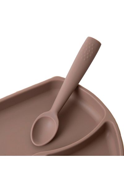 MBB ETİCARET Babyjem Silicone Spoon 759 Latte
