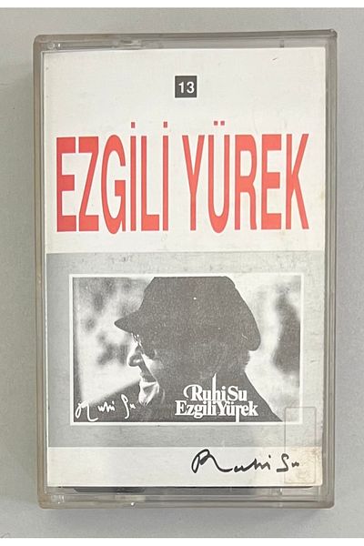 Plakevi İzmir Ruhi Water Melody Heart Cassette (Original Period Paper Modern Record House Printing Cassette)