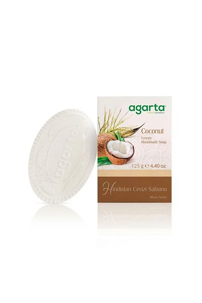 MBB ETİCARET Agarta Fruit Garden Soap 125 Gr with Coconut