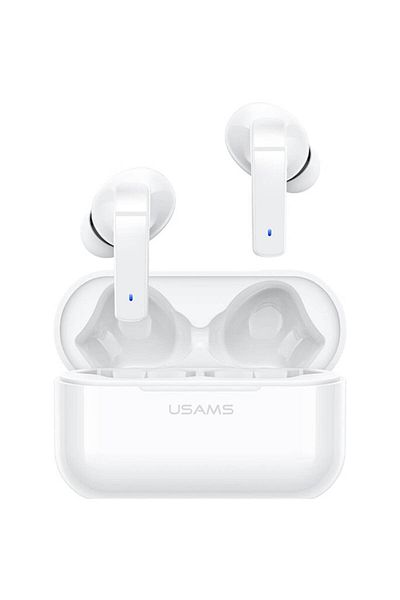 Usams Căști Bluetooth fără fir cu anulare a zgomotului - Seria USAMS LY (BHULY06) - Alb