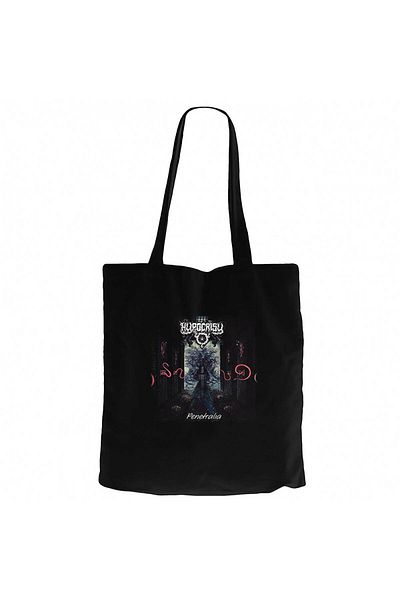 Z zepplin Hypocrisy Penetralia Black Zippered Cloth Bag Gabardine