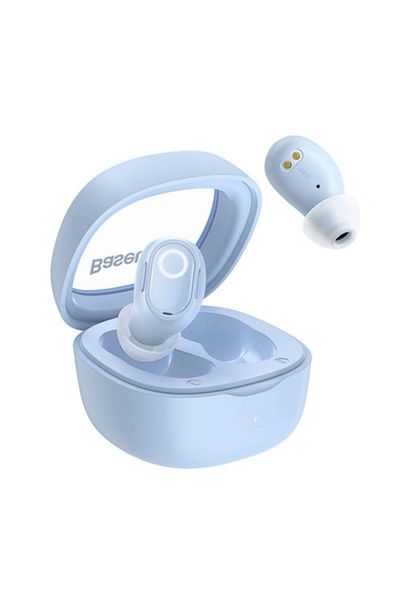 Baseus Căști wireless Baseus Bowie WM02, Bluetooth 5.3, Microfon, Albastru