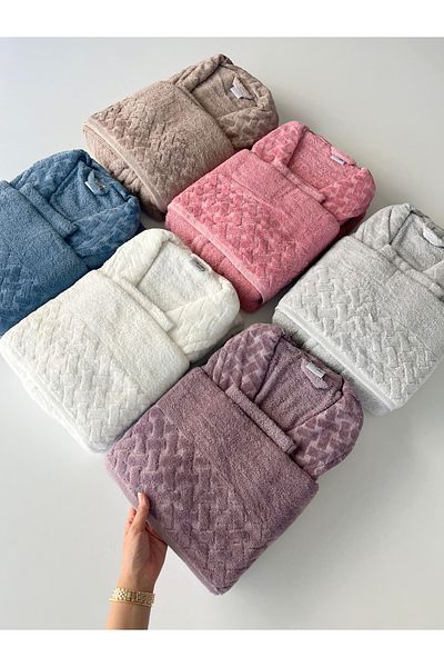 sarra طقم روب حمام فردي من القش من MYSOFT - MURDUM