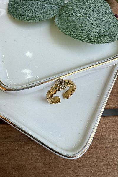 My Joyas Design Steel Ethnic Series Ring