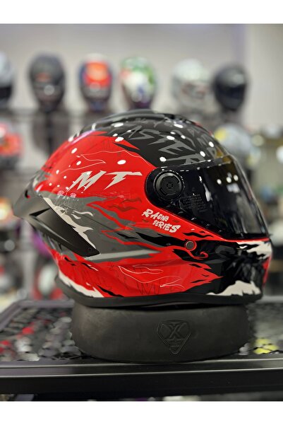 MT Helmets Stinger 2 Ardent C5 Kask şeffaf vizör ile geliyor