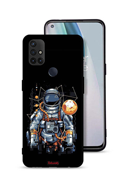 Tolwak غطاء حماية لهاتف OnePlus Nord N10 5G بنقشة رائد فضاء تجريدي