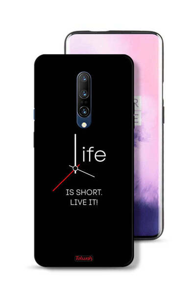 Tolwak غطاء حماية لهاتف OnePlus 7 Pro - الحياة قصيرة