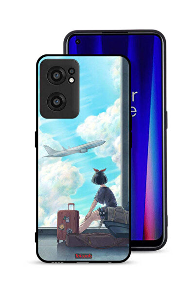 Tolwak غطاء حماية لهاتف OnePlus Nord CE 2 5G برسومات فنية للسفر