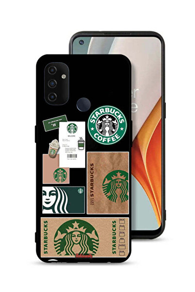 Tolwak غطاء حماية لجهاز OnePlus Nord N100 بملصق ستاربكس