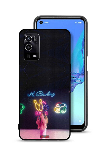 Tolwak Oppo A55 4G Protective Case Cover Bowling Lover