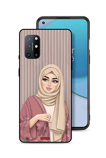 Tolwak غطاء حماية لهاتف OnePlus 8T 5G برسومات فتاة محجبة