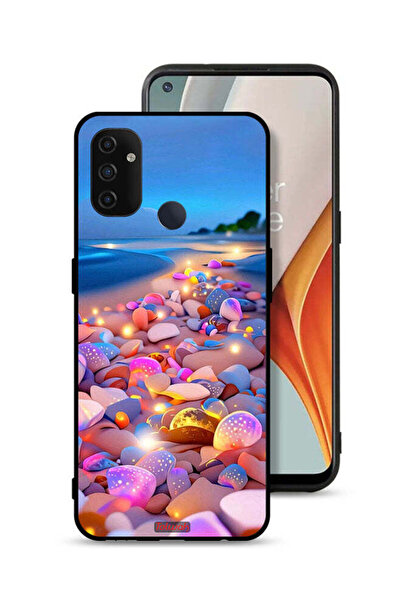 Tolwak غطاء حماية لهاتف OnePlus Nord N100 - أحجار فنية