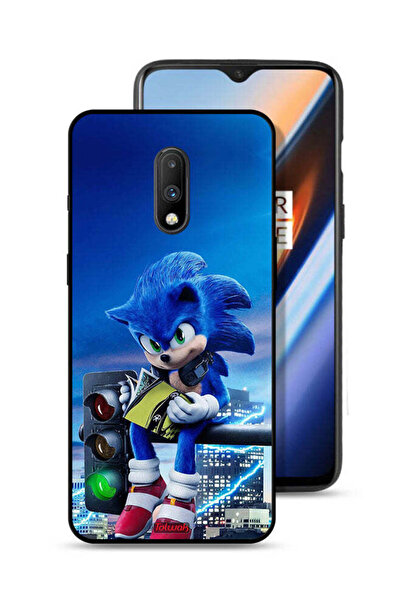 Tolwak غطاء حماية لهاتف OnePlus 7 بطبعة Sonic Reading