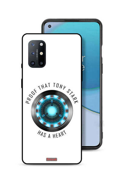Tolwak غطاء حماية OnePlus 8T 5G دليل على أن توني ستارك لديه قلب
