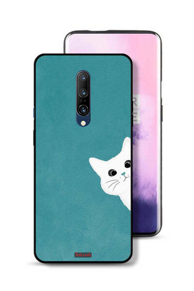 Tolwak OnePlus 7 Pro Protective Case Cover Cat Appearing