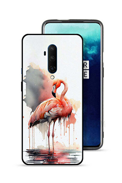 Tolwak غطاء حماية لهاتف OnePlus 7T Pro برسومات ألوان مائية استوائية