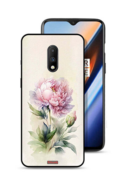 Tolwak غطاء حماية لهاتف OnePlus 7 بتصميم فني بألوان مائية وردية