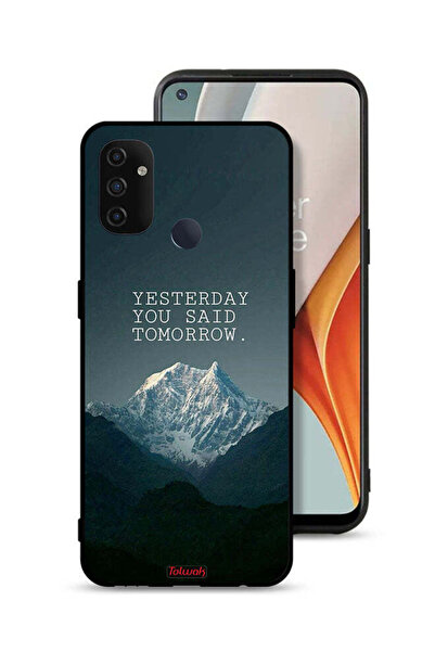 Tolwak غطاء حماية لهاتف OnePlus Nord N100 - أمس قلت غدًا
