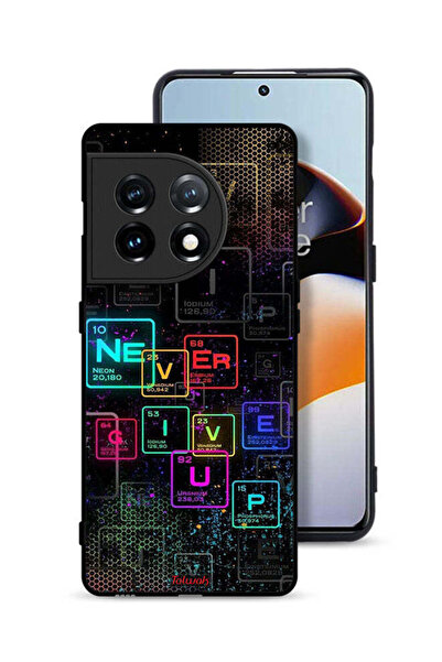 Tolwak غطاء حماية لهاتف OnePlus 11 5G بتصميم "Never Give Up Art"