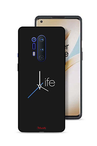Tolwak غطاء حماية لهاتف OnePlus 8 Pro Life Clock