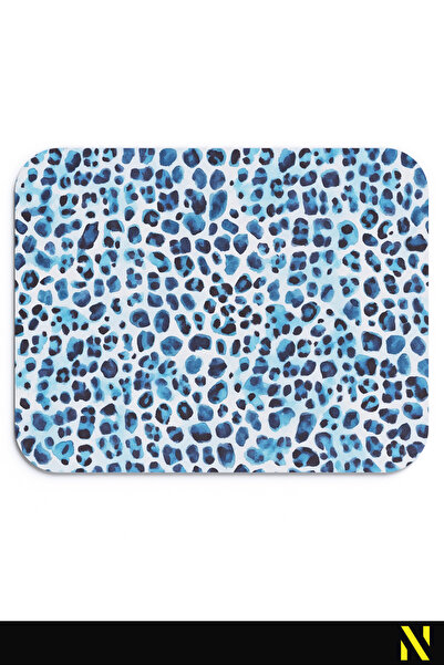 nilizma Mousepad ergonomic colorat cu model leopard, bază anti-alunecare, pen...