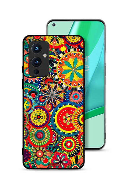 Tolwak غطاء حماية لهاتف OnePlus 9 5G بنمط ماندالا ملون