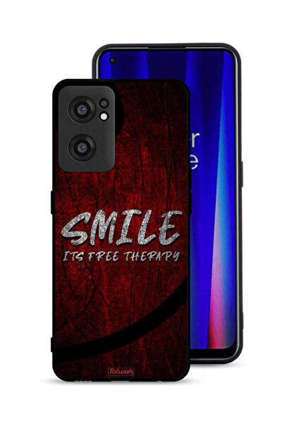 Tolwak OnePlus Nord CE 2 5G Protective Case Cover Smile Its Free Therapy