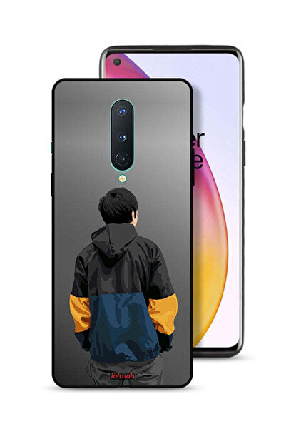 Tolwak غطاء حماية لهاتف OnePlus 8 بتصميم صورة صبي
