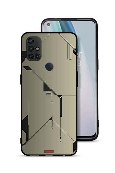 Tolwak غطاء حماية لهاتف OnePlus Nord N10 5G بتصميم فني تجريدي بسيط