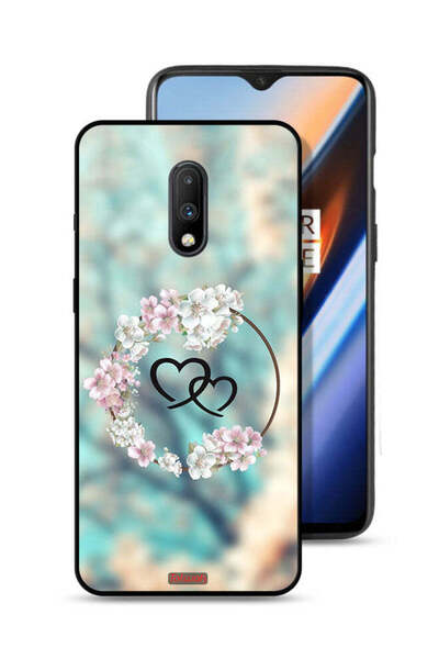 Tolwak غطاء حماية لهاتف OnePlus 7 برسومات قلوب في خاتم