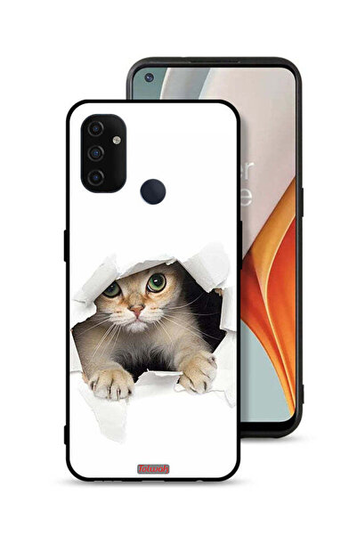 Tolwak غطاء حماية لهاتف OnePlus Nord N100 بتصميم قطة