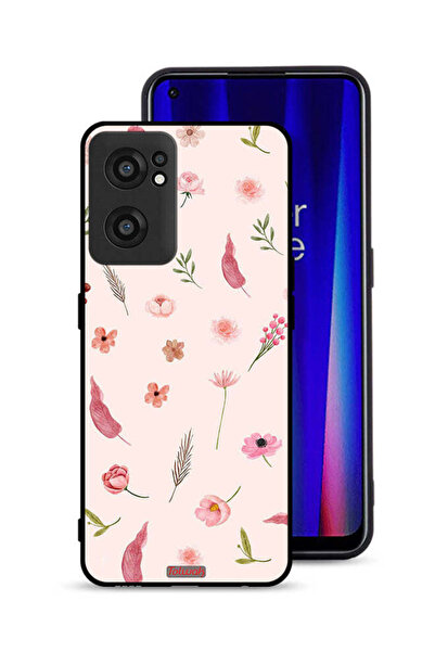 Tolwak OnePlus Nord CE 2 5G Protective Case Cover Leaves And Roses Pattern
