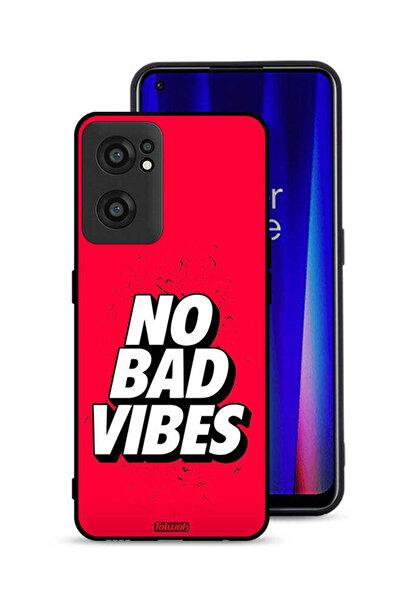 Tolwak OnePlus Nord CE 2 5G Protective Case Cover No Bad Vibes