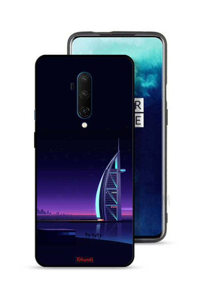 Tolwak غطاء حماية لهاتف OnePlus 7T Pro - فن برج العرب الرقمي